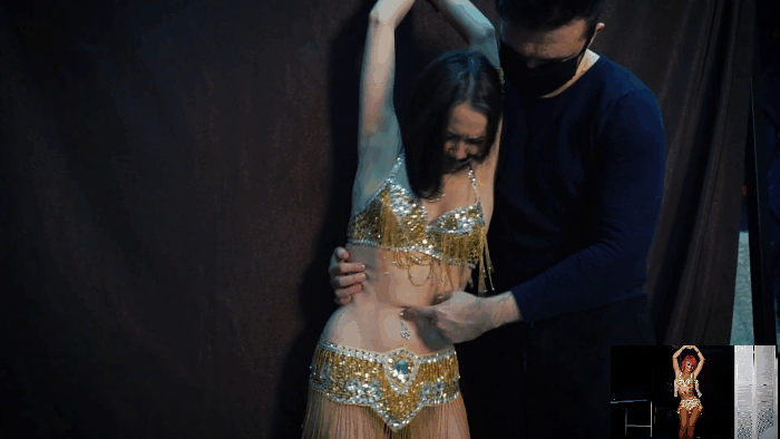 Belly Tickling and Armpits tickling with Cute 18+ girl #5