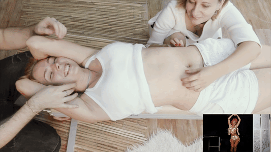 Belly Tickling and Armpits tickling with Cute 18+ girl #180