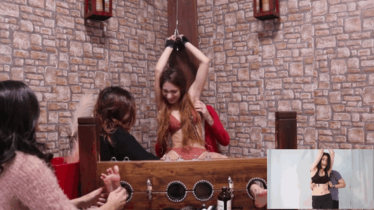 Belly Tickling and Armpits tickling with Cute 18+ girl #2005