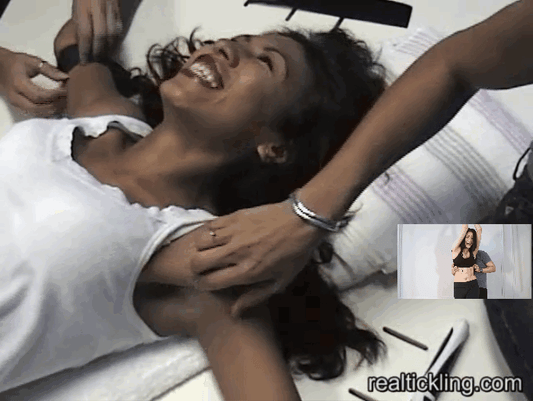 Belly Tickling and Armpits tickling with Cute 18+ girl #3173