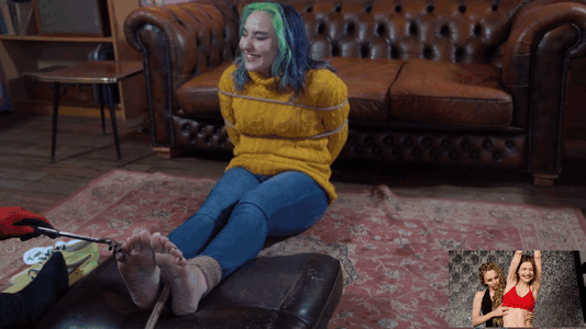 Belly Tickling and Armpits tickling with Cute 18+ girl #3676