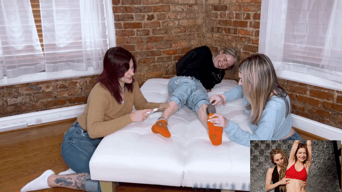 Belly Tickling and Armpits tickling with Cute 18+ girl #3709