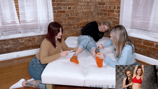 Belly Tickling and Armpits tickling with Cute 18+ girl #3709