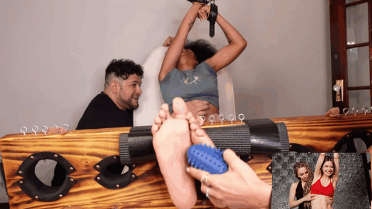 Belly Tickling and Armpits tickling with Cute 18+ girl #3741