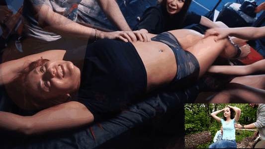 Belly Tickling and Armpits tickling with Cute 18+ girl #391