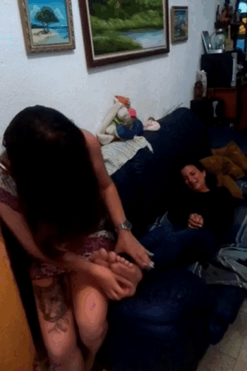 Belly Tickling and Armpits tickling with Cute 18+ girl #4561